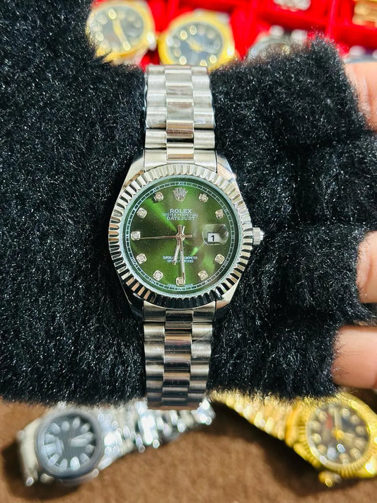 💚 Green Lover – Rolex Watch | Waterproof | Stainless Steel | ZAS Watches