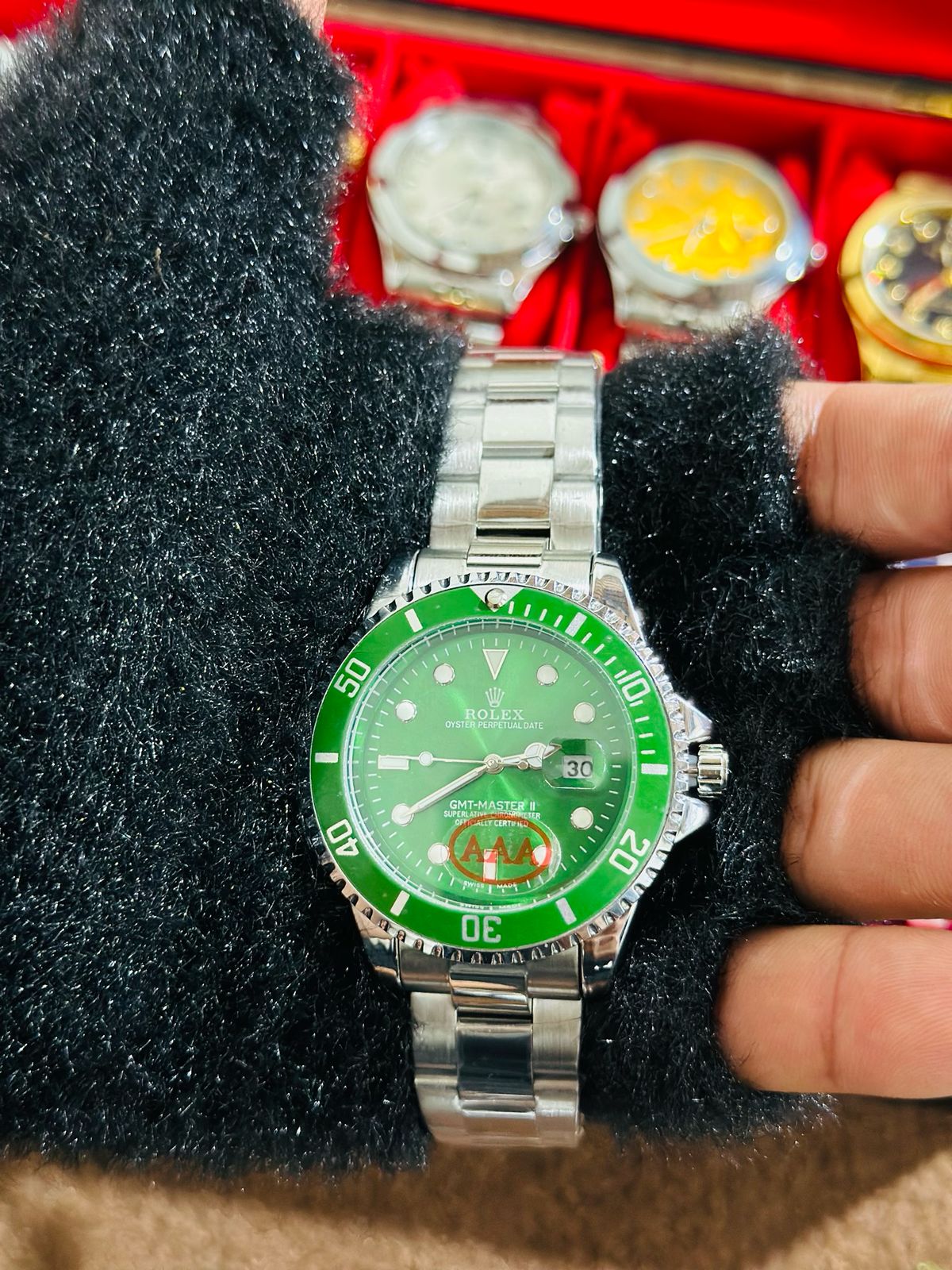 Rolex GMT-Master II luxury watch with dual time zone feature – premium Swiss automatic watch for travelers and professionals"