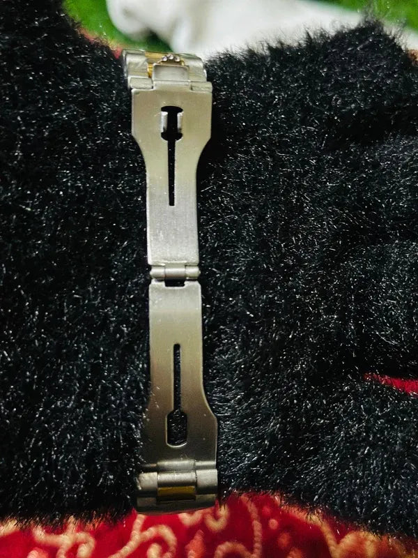 🖤 Patek Philippe Two-Tone – Silver & Gold + Black Dial | Waterproof| ZAS Watches