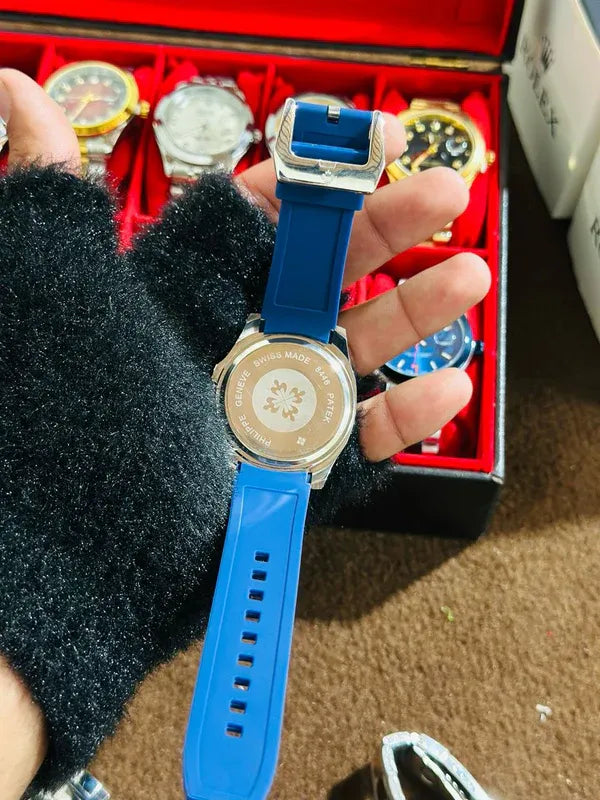 🖤 Patek Philippe Watch | Waterproof| Silicon Strap Edition | ZAS Watches