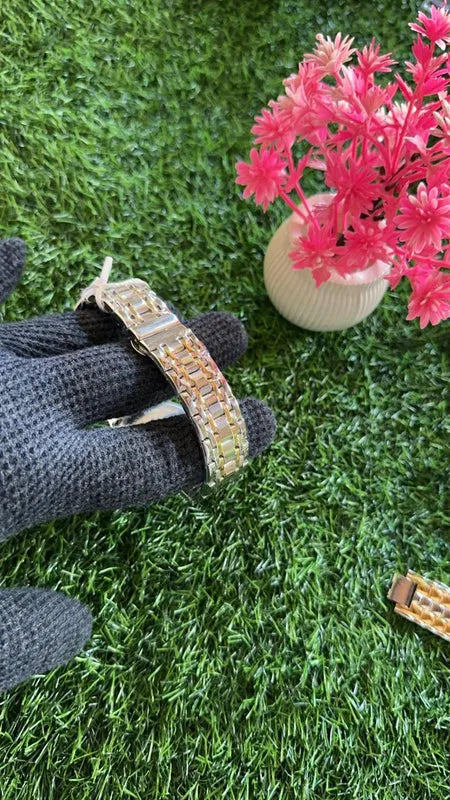 🖤 BestWin Jubilee – Gold & Silver + Black Dial | Waterproof| ZAS Watches