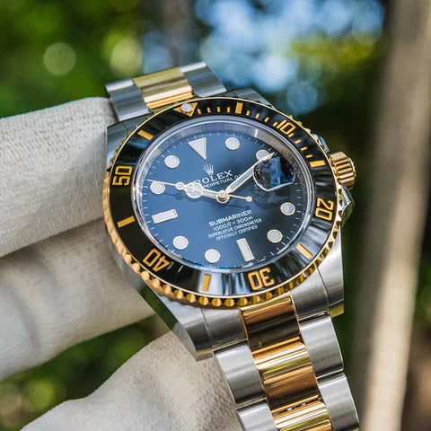 Rajab Butt Submariner Yellow & Black Luxury Watch