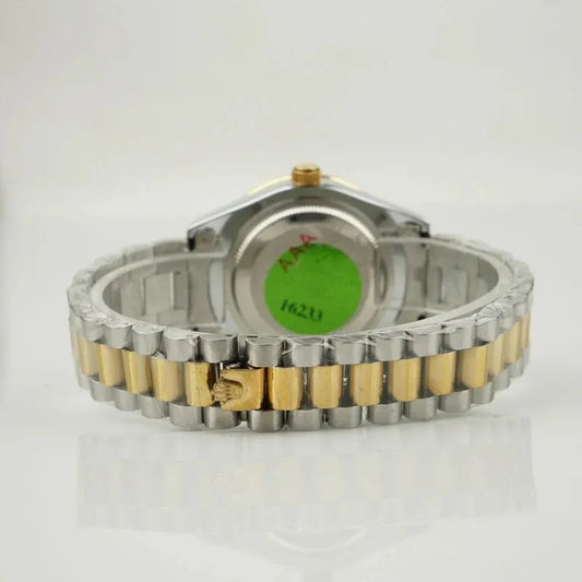 🔷 Gold & Silver + Blue Dial | Waterproof | ZAS Watches