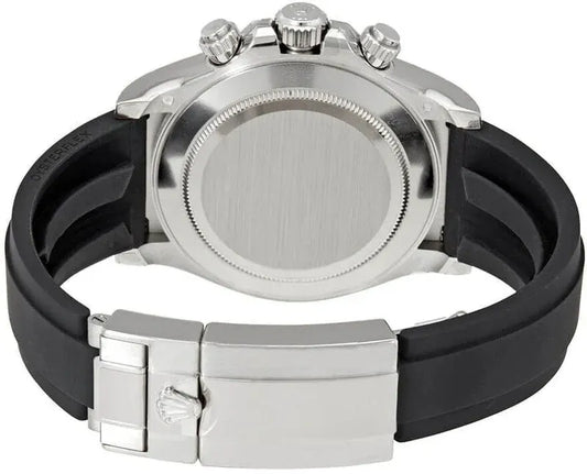 Rolex Daytona - 40mm 18K White Gold, Black Oysterflex Strap | Waterproof