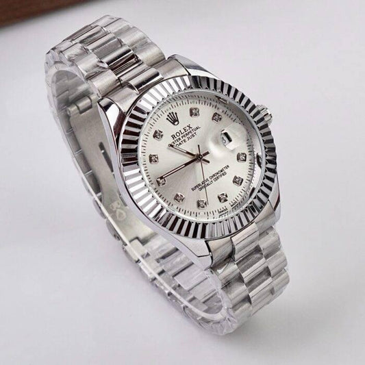 Complete Silver Oyster Waterproof | ZAS Watches|