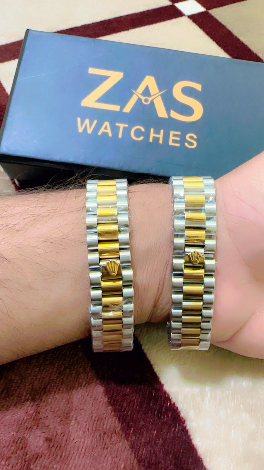 Red + Blue (Combo Deal ) Pack of 2 Watches | Waterproof