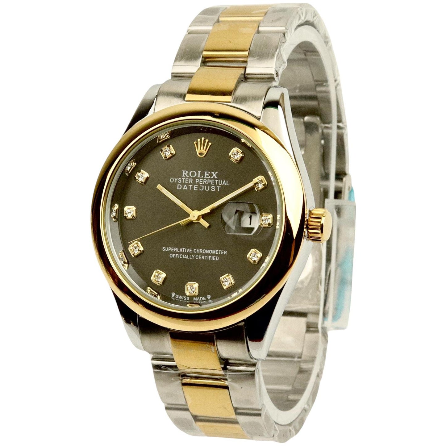 Rolex luxury men's wristwatch with stainless steel case – iconic Swiss timepiece for formal and executive wear