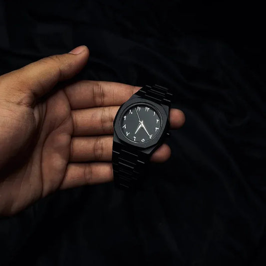 Black Aura Stainless Steel | Stainless Steel | Water Proof | ZAS Watches
