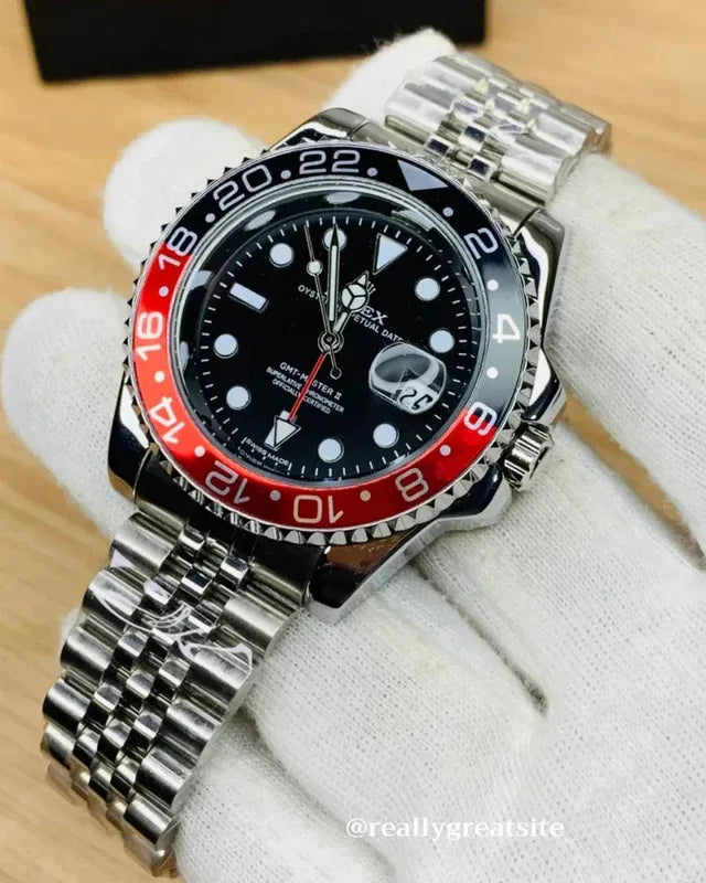 GMT Pepsi | Stainless Steel | Water Proof | ZAS Watches