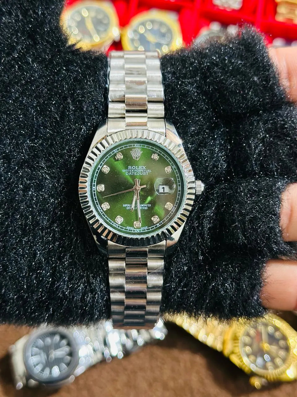 💚 Green Lover – Rolex Watch | Waterproof | Stainless Steel | ZAS Watches