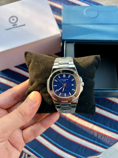 🔷 Patek Philippe Geneve | Stainless Steel | Water Proof | ZAS Watches