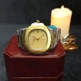 💎 Patek Philippe Two-Tone (Gold & Silver) – Elegant Luxury | Waterproof| ZAS Watches