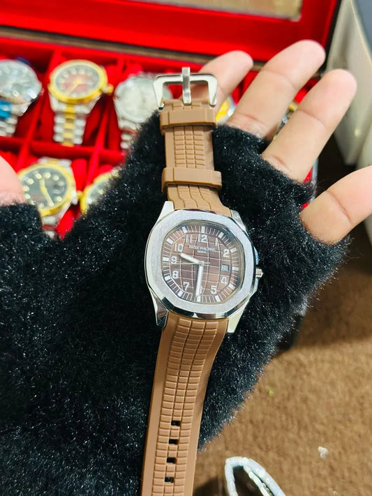 🖤 Patek Philippe Watch | Waterproof| Silicon Strap Edition | ZAS Watches