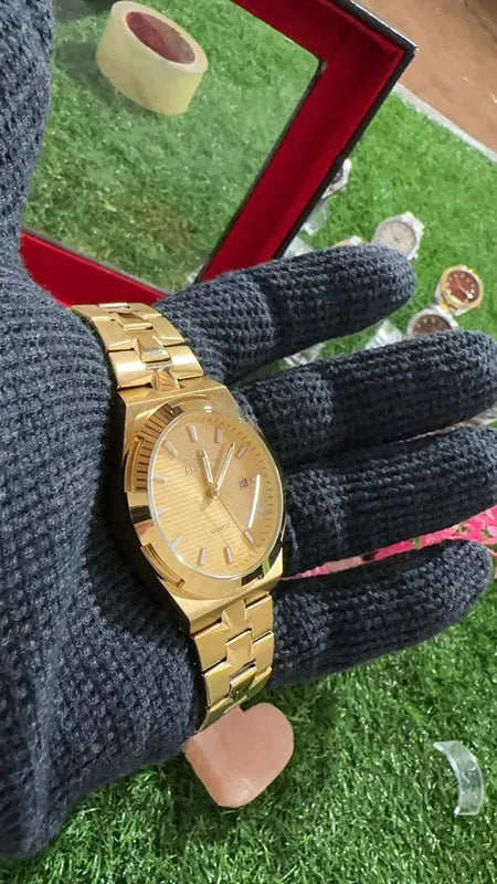 🏆 Premium BestWin Watch – Full Gold Edition | Waterproof| ZAS Watches