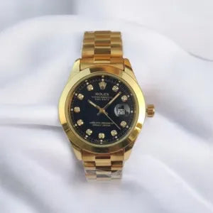 🖤 Gold + Black Dial | Waterproof | Stainless Steel | ZAS Watches