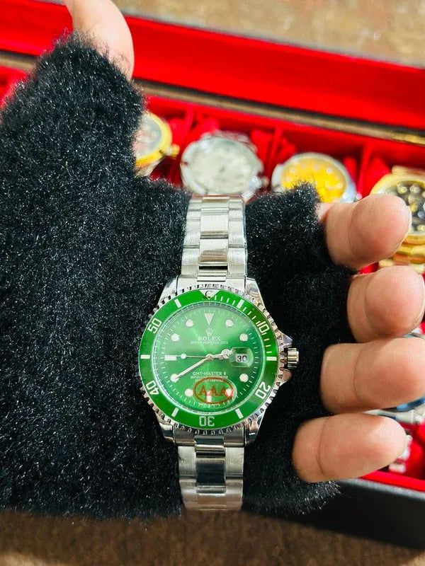 🌍 Rolex GMT Master II | Waterproof |Stainless Steel |  ZAS Watches