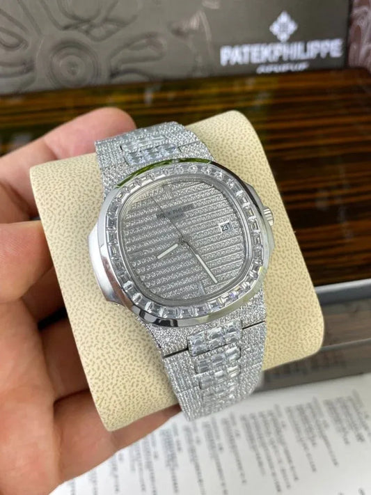🕰️ Stone Patek Philippe Watch – Luxury Redefined - ZAS Watches