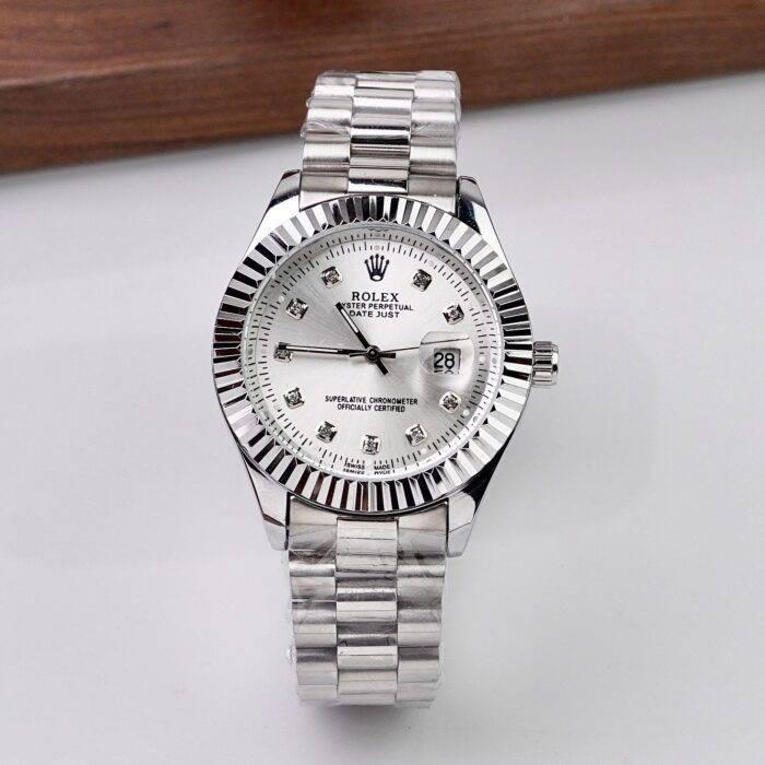 Complete Silver Oyster Waterproof | ZAS Watches|