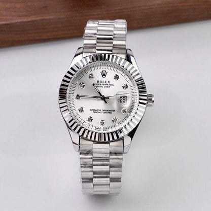 Complete Silver Oyster Waterproof | ZAS Watches|