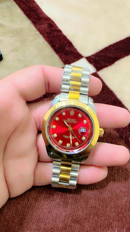 Red + Blue (Combo Deal ) Pack of 2 Watches | Waterproof