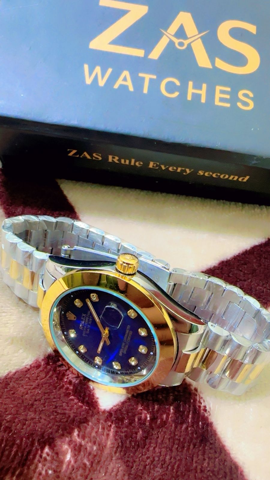 Red + Blue (Combo Deal ) Pack of 2 Watches | Waterproof