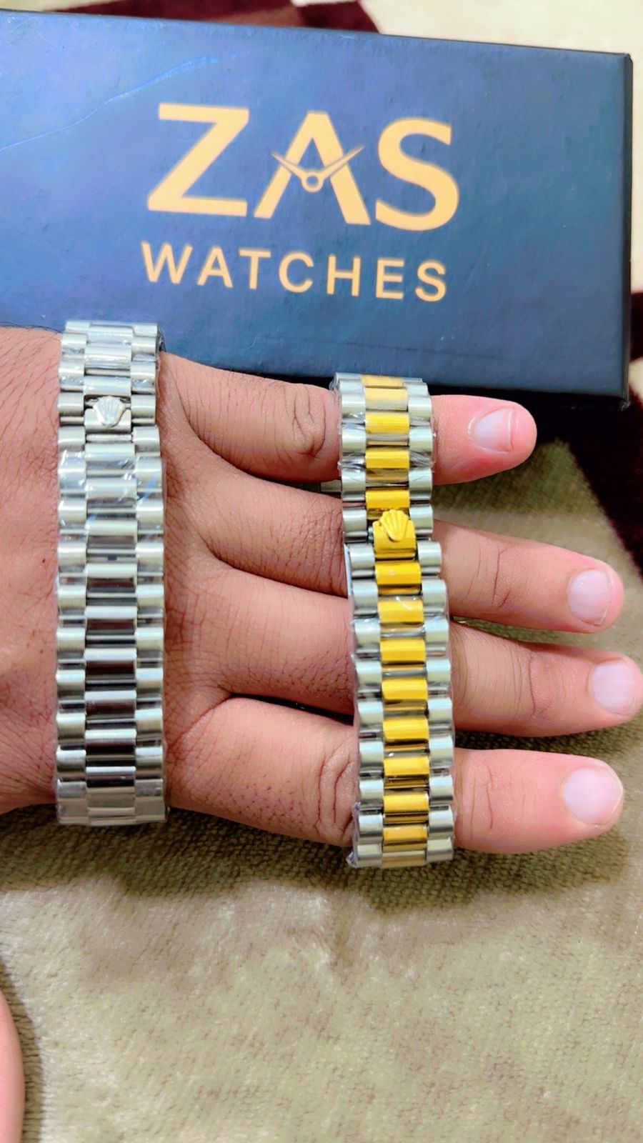 Blue + Black (Combo Deal ) Pack of 2 Watches | Water proof watches🔍