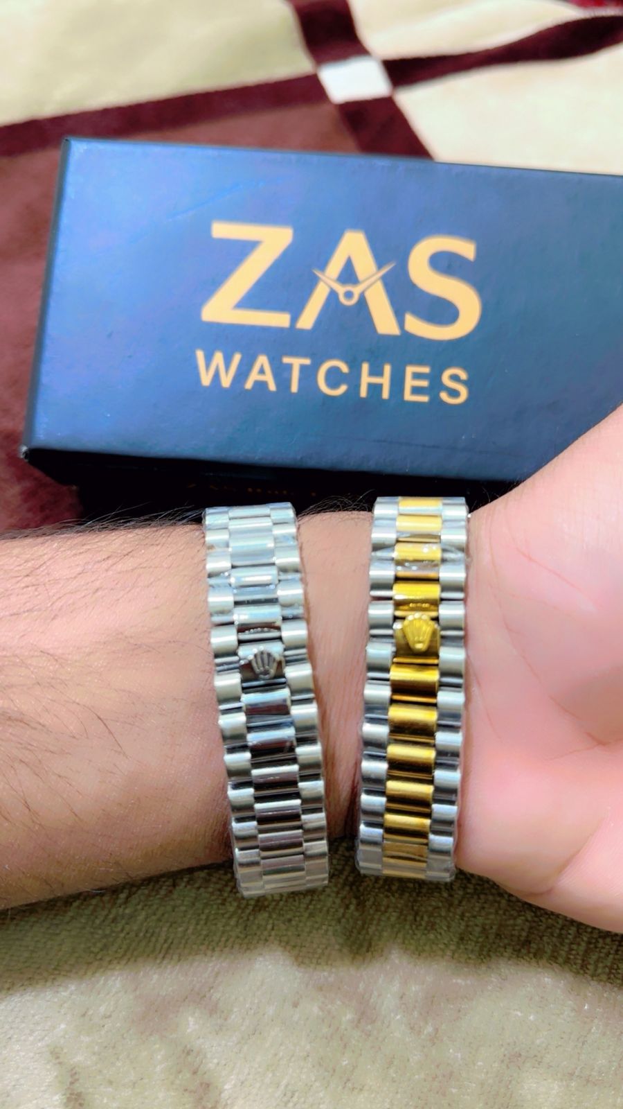 Blue + Black (Combo Deal ) Pack of 2 Watches | Water proof watches🔍