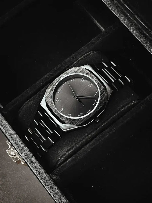 Black Aura Stainless Steel | Stainless Steel | Water Proof | ZAS Watches